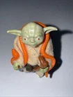 Vintage Star Wars Yoda Orange Snake Complete 3.75" Figure Hong Kong 1980 Kenner