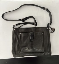 The Sak Black Crossbody Shoulder Bag Leather