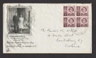 AUSTRALIA 1947 ART CRAFT FDC ROYAL WEDDING ADDRESSED