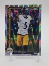2025 Topps Chrome Raywave Jalen Ramsey #191 Pittsburgh Steelers Football