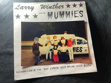 THE MUMMIES LARRY WINTHER 7” VINYL RECORD PLANET PIMP REAL PHOTO COVER GARAGE