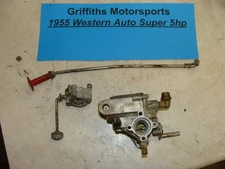 1955 WESTERN AUTO WH6 5hp SUPER outboard motor wizard carb carburetor choke knob