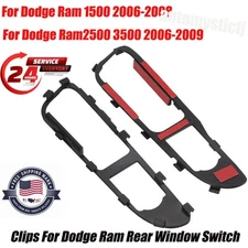 Clips For Dodge Ram Rear Window Switch Left &Right Bezel 06 - 08 1500 2500 3500 