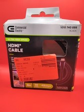 Commercial Electric Gold Plated HDMI Cable Black 6-ft FS-PHC6-0001