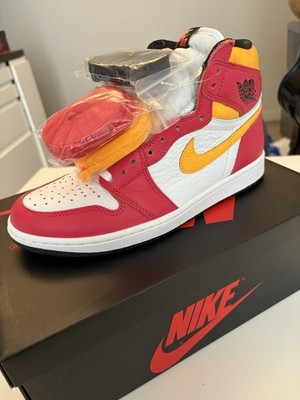AIR JORDAN 1 RETRO HIGH OG Fusion Red SKU 555088 603 EUR 41 US 8 Nike DS Neu