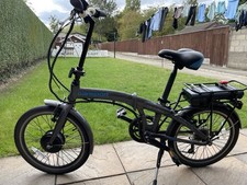Apollo Transport Electric Folding Bike – 6 Speed, 20" Wheels & Lock Inc