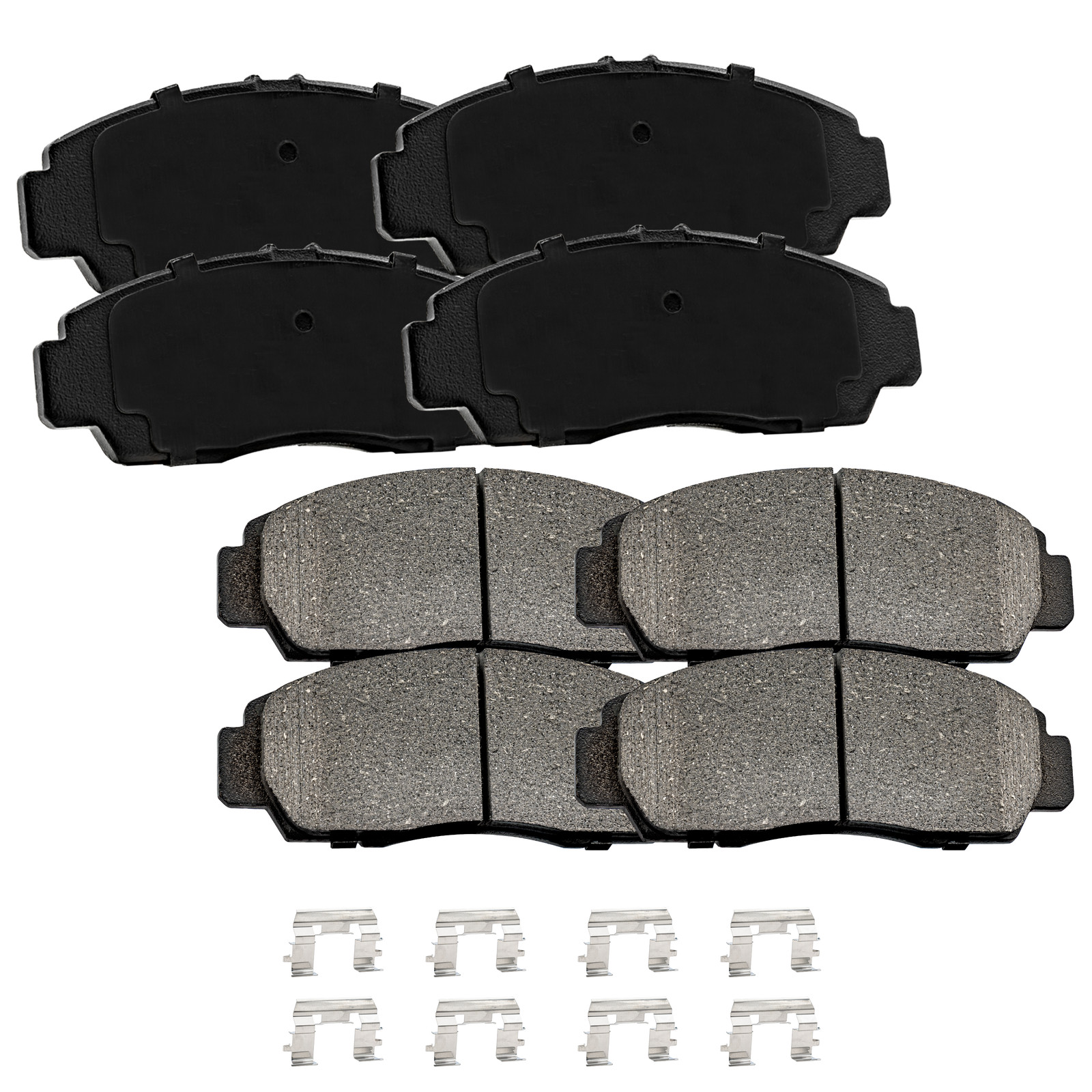Front & Rear Ceramic Brake Pads for 2014-2015 INFINITI Q60 330mm Front
