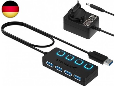 Sabrent 4-Port USB 3.0 Hub (HB-UMP3)
