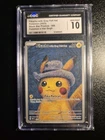 Pokemon Pikachu Grey Felt Hat Promo CGC 10 Gem Mint Van Gogh