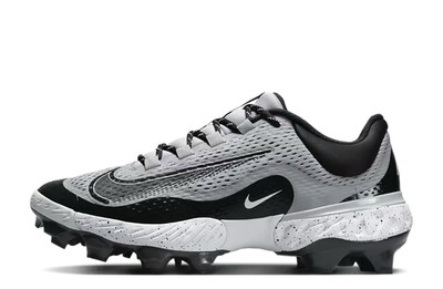 Nike Alpha Huarache Elite 4‎ Low MCS Smoke Grey Size 11.5 Baseball Cleats Nike Alpha Huarache Elite 4 Low MCS Baseball Cleat main image 2