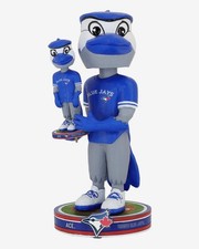 ACE the BLUE JAY Toronto Blue Jays MLB Mini Mascot Dubblz Bobblehead #/53 NIB!