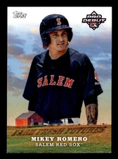 2023 Topps Pro Debut #FF-11 Mikey Romero Farm Fresh Futures Salem Red Sox