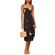REFORMATION SALDANA MIDI DRESS, SZ 6