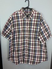 Peter Millar Shirt Mens XL Plaid Button Down ...
