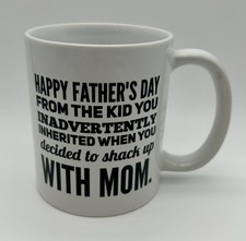 Fathers Day Coffee Mug Funny For Step Father ...