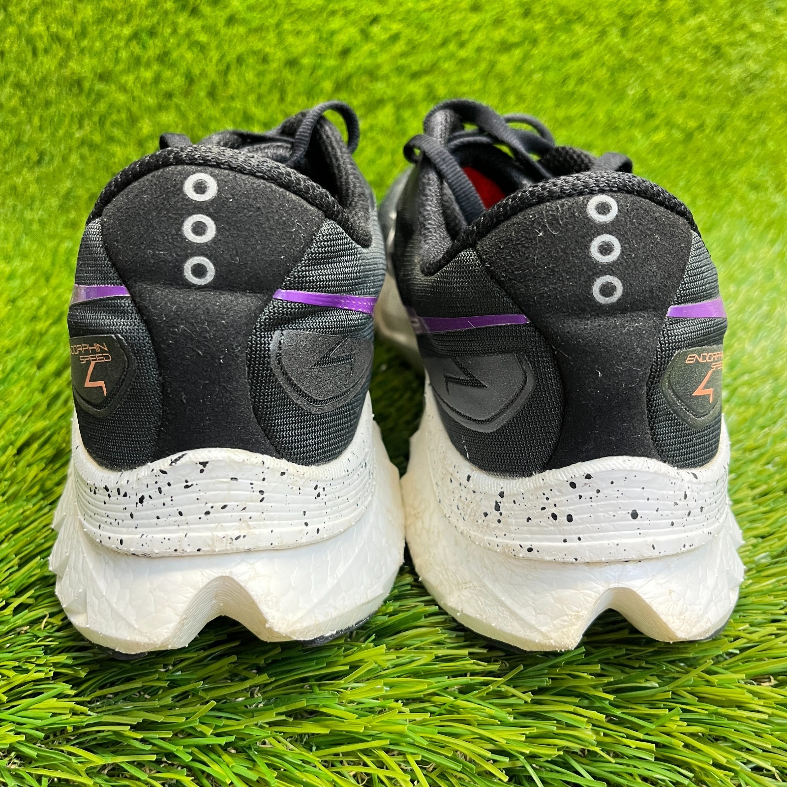 Saucony Endorphin Speed 4 Womens Size 9.5 Black Purple Running Shoes Sneakers thumbnail 8