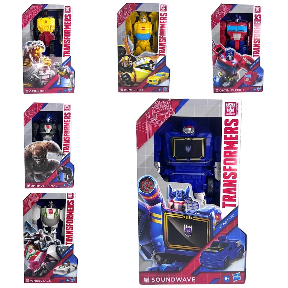 Transformers Roboter Actionfigur Spielzeug 28cm Sammlung Hasbro Spielfigur Set - Bild 1 von 1