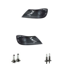 Halogen Scheinwerfer Set H1 für Skoda Octavia II Combi inkl. Lampen