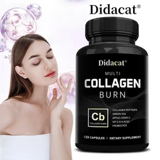 Collagen Peptides Lose Weight Promote Metabolism Improve Skin Quality 30-120 Ct