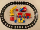 LEGO Duplo 2700 Freight Train Set Vintage 1983 with Complete Track