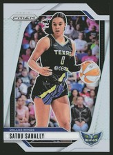 2024 Panini Prizm WNBA #43 Satou Sabally Silver Prizms