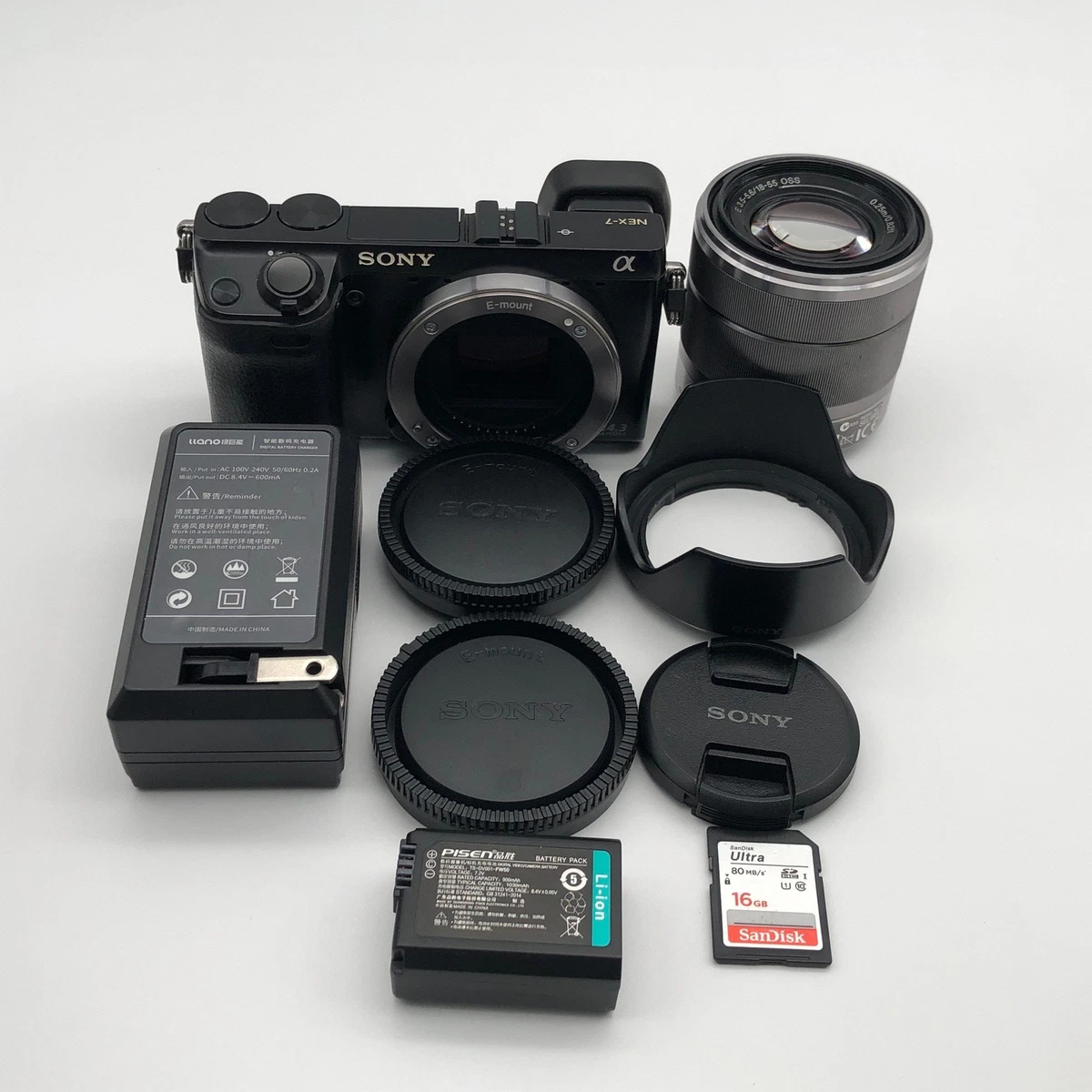 Sony Alpha Nex-7 Mirrorless Interchangeable Lens Cameras for Sale