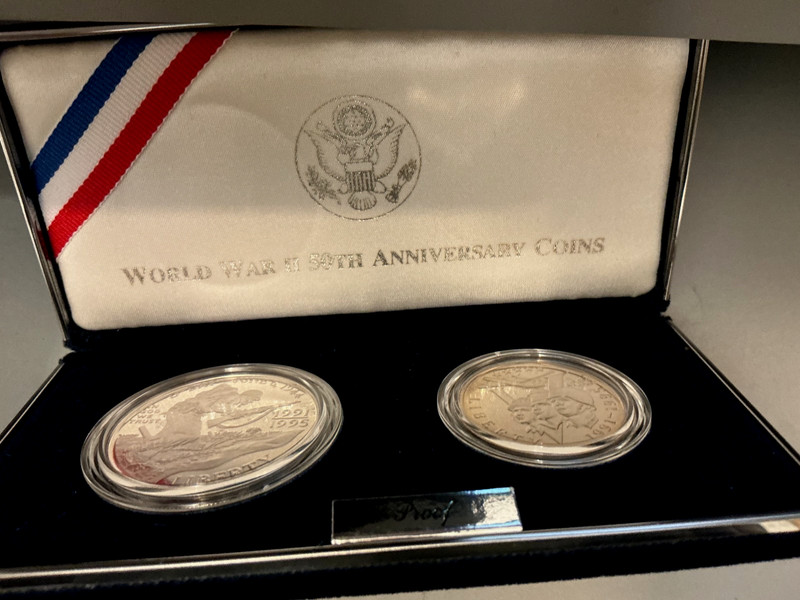 World War II 50th Anniversary Coins