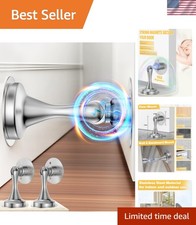 Door Stoppers Magnetic Door Catch - 2 Pack Stainless Steel Heavy Duty Door Ho...