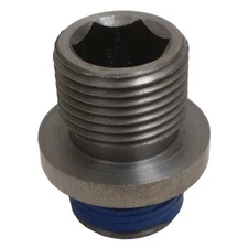 EngineQuest OFA294B-1; Single Oil Filter Adapter, Round for Chevy LS, Each