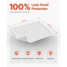 Disposable Underpads 21" x 36" Incontinence Bed Pads Super Absorbent Chux