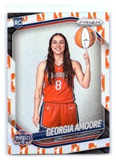 2025 Panini Prizm WNBA #140 Georgia Amoore WNBA Logo Prizms