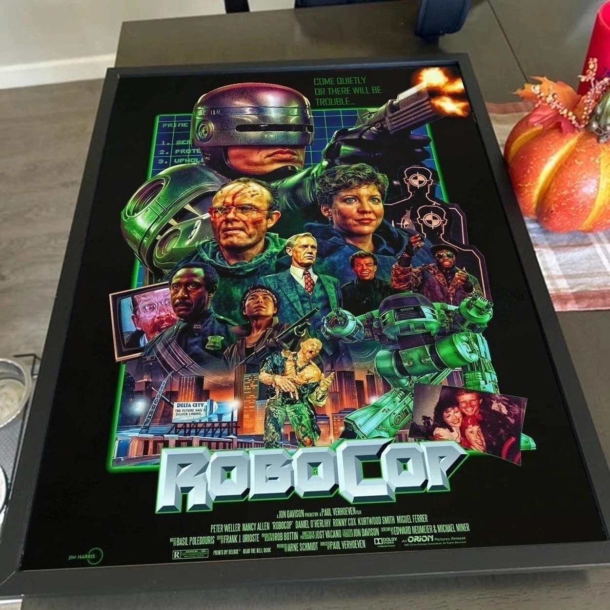 Poster Art Collage di RoboCop 1987