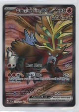 Gouging Fire ex Ultra Rare Pokemon Scarlet & Violet: Temporal Forces TEF #188
