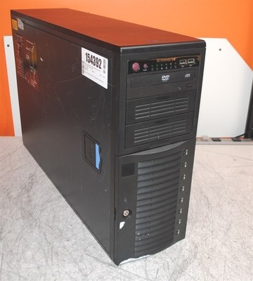 BIOS Lock Supermicro X9DR3-F-SM005 CSE-743 Server 2x Xeon E5-2609 2.4GHz 24GB