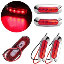 12-24V Led Side Marker Clearance Indicator Lights Trailer Lorry Van Marker Light