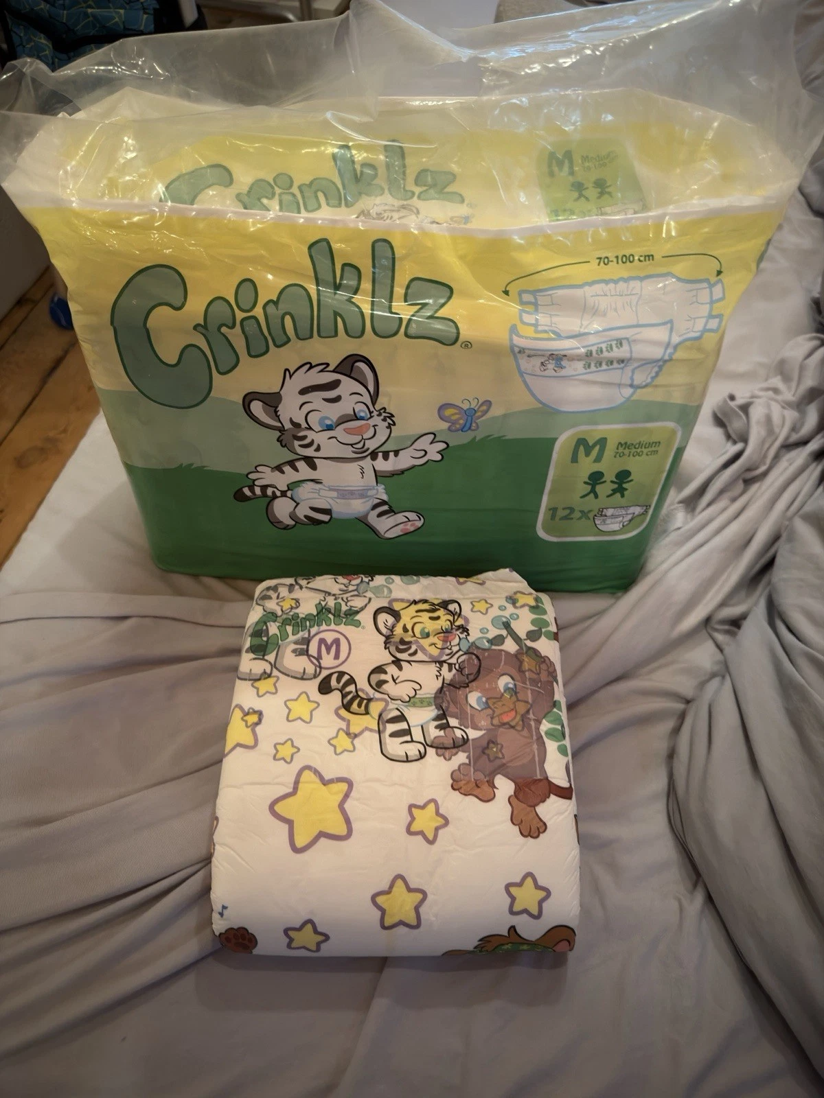Crinklz First Run Diaper Pack, Sealed, Original German Thrust Vector Import 2015