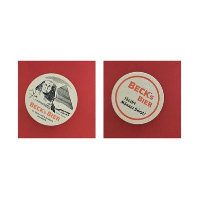 Beck's Bier Sphinx, Ägypten Brauerei Bierdeckel Bier