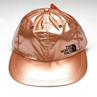 Casquette chapeau homme Supreme The North Face logo or rose métallique neuf avec étiquettes SS18 AUTHENTIQUE