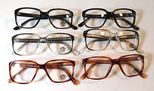 Vintage 6 Pc. Lot ELITE Howard Asst. Colors 50/20 Men's Eyeglass Frame NOS N9