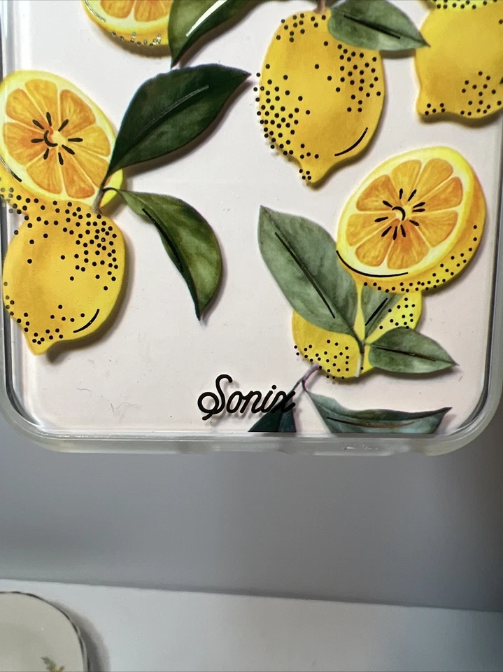 Sonix iPhone 8 Plus/7 Plus/6s Plus/6 Plus Clear Coat Case - Lemons New No Box - Image 2 of 4