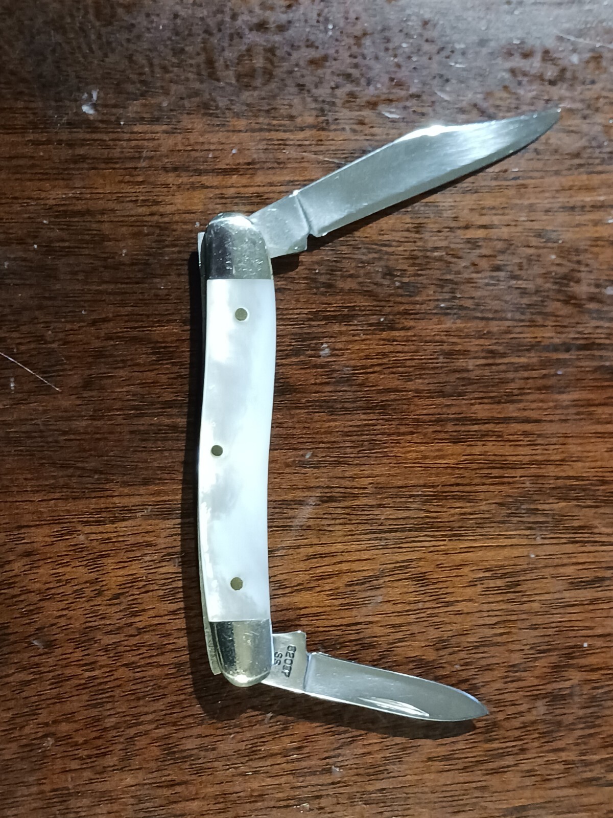 Case 2 Blade Mother of Pearl Pocket Knife 82087 New In Box eBay