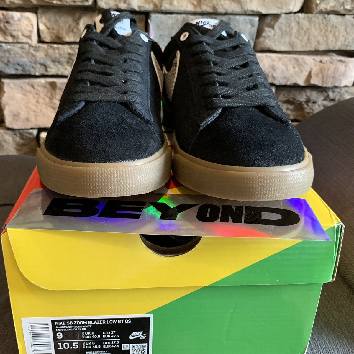 Nike SB Blazer Low x Wacko Maria 'Snakeskin' 2020 - Sz 9 (DA7257