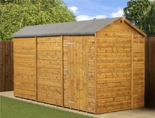 Empire Apex Garden Shed Wooden Shiplap Tongue & Groove 6X12 6ft x 12ft