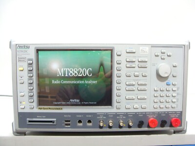 Anritsu MT8820C Radio Communication Analyzer LTE Dual Phone High Speed + Audio!