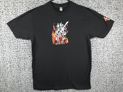 Hellgate London 2007 Horror Video Game EA Promo T-Shirt Size L Blizzard Diablo