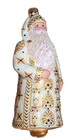 PATRICIA BREEN Glass Santa Christmas Ornament MADE IN POLAND Sevres AIC Exclusiv — photo 3