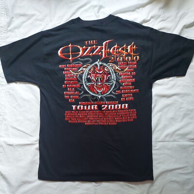 購入者指定品　Ozzfest 2000 Tシャツ Lサイズ Vintage 2000 Ozzy Osbourne Ozzfest Shirt Size: Large - Etsy