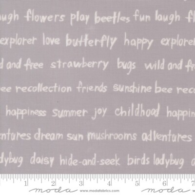 Chirp 39036 15 Dove Recollections by Elena Amo for Moda Fabrics - half-yard