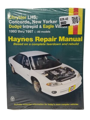 Haynes 25025 Chrysler LHS Concorde New Yorker Dodge Intrepid Eagle Vision 93-97