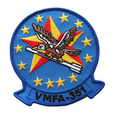 VMFA-351 Squadron Patch   Sew On